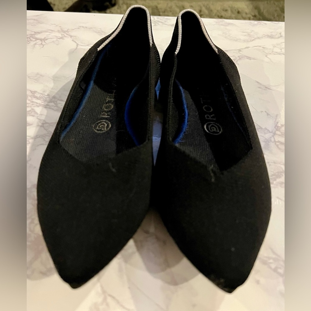 Rothy’s The Point | Black | Size 9 - Picture 2 of 9